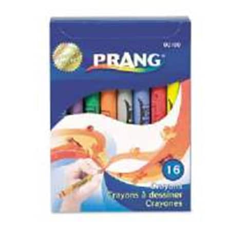 Workstationpro Crayons Made With Soy- 16 Colors Per Box, 100PK TH3825980